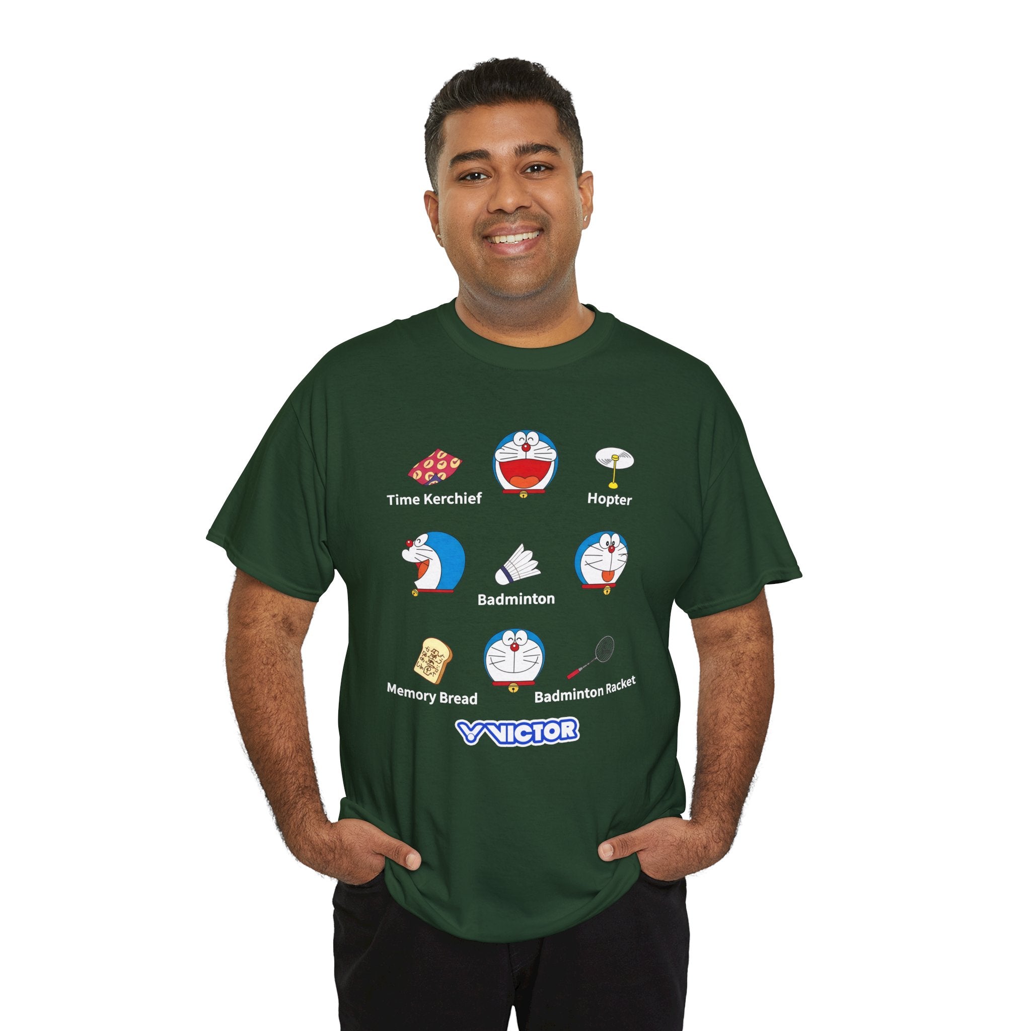 Doraemon Badminton T-Shirt