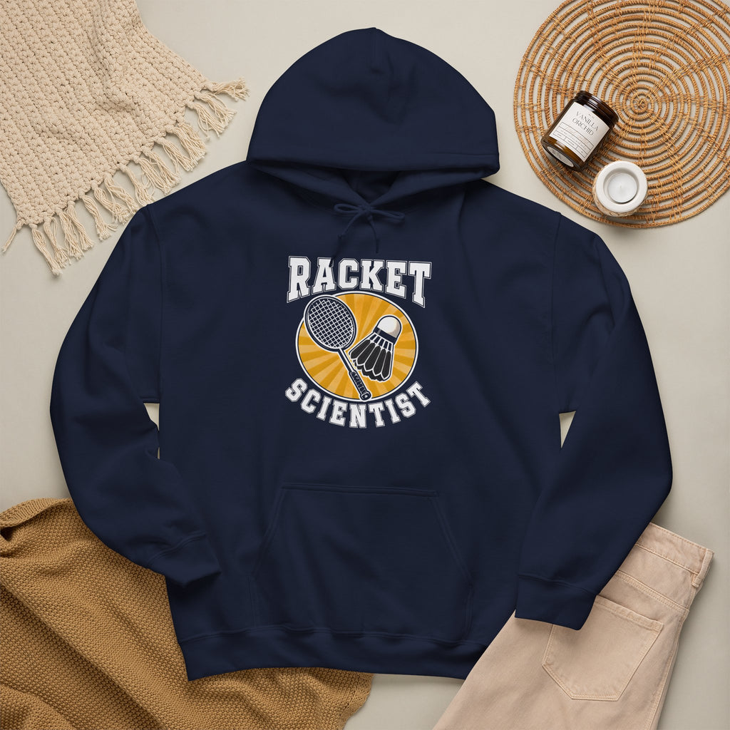 Racket Scientist Hoodie – Tennis & Badminton Player Pullover