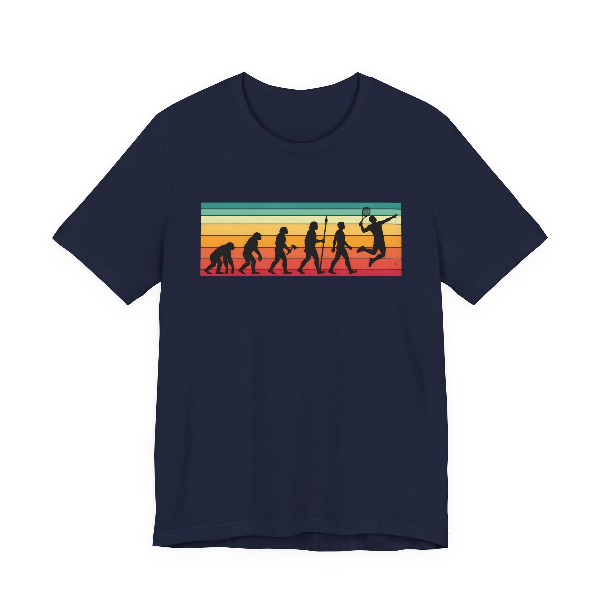 Skate Evolution T-Shirt — Retro Sunset Skateboarder Graphic Tee