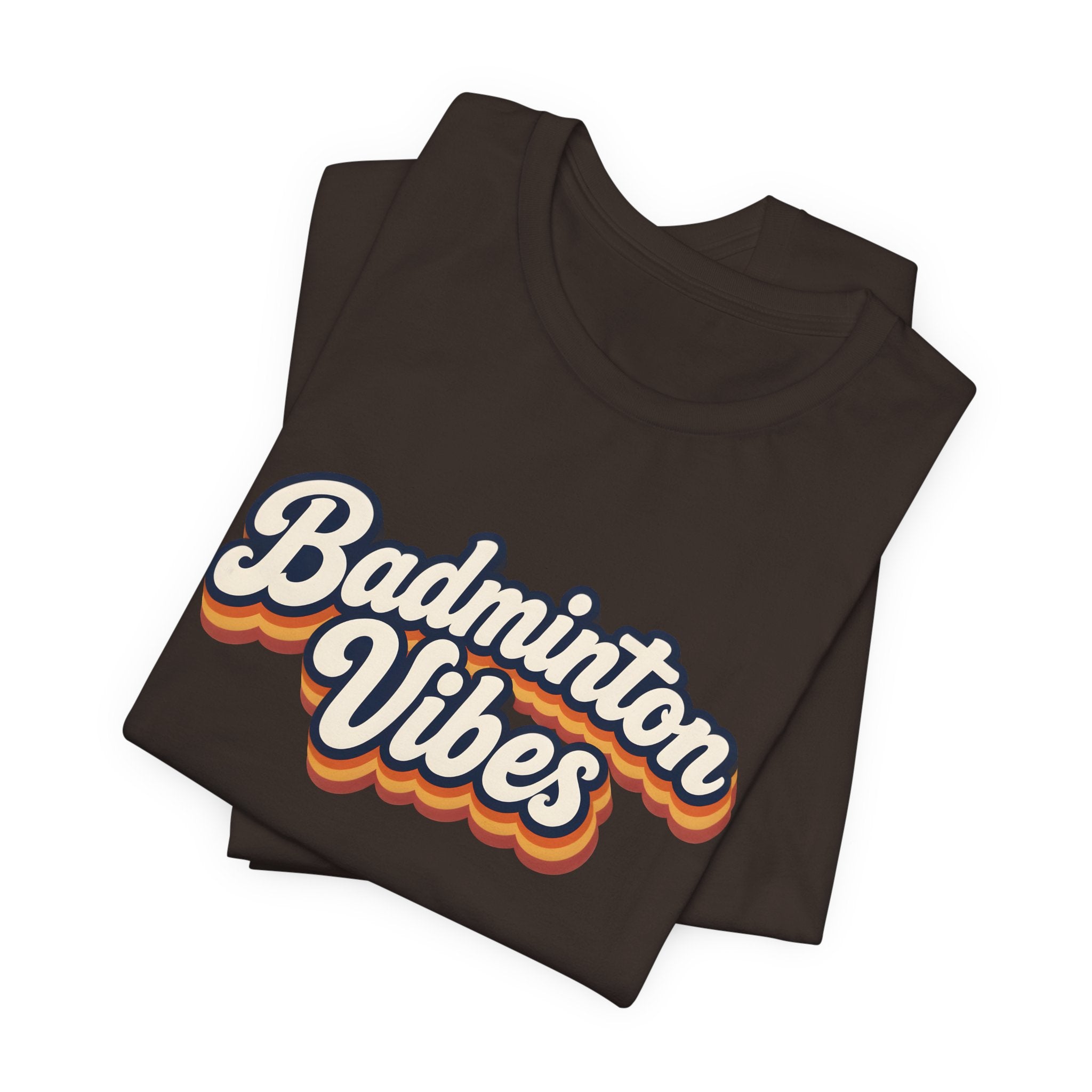 Badminton Vibes T‑Shirt — Retro Sport Graphic Tee