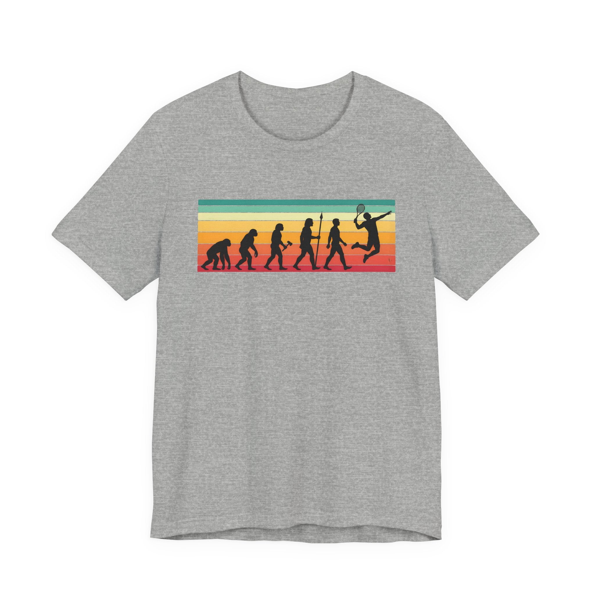 Skate Evolution T-Shirt — Retro Sunset Skateboarder Graphic Tee