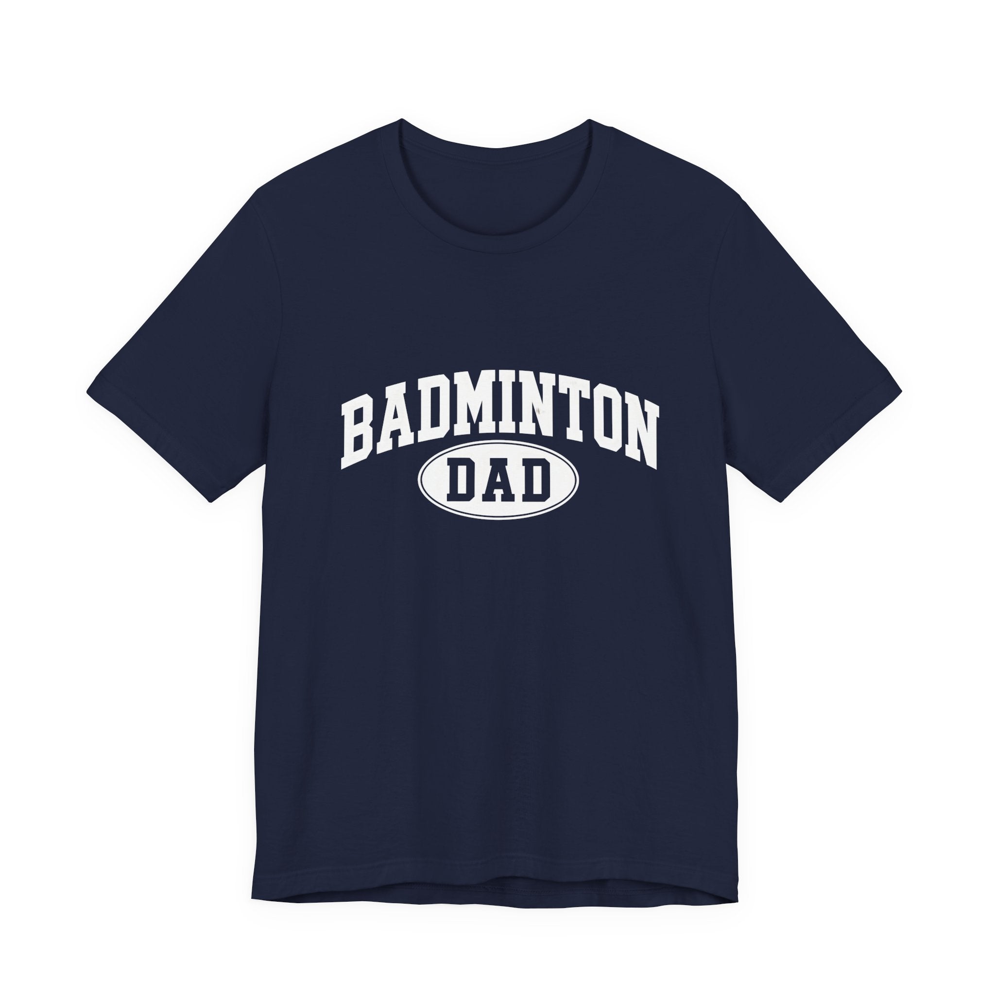 Badminton Dad T-Shirt — Vintage Athletic Dad Tee
