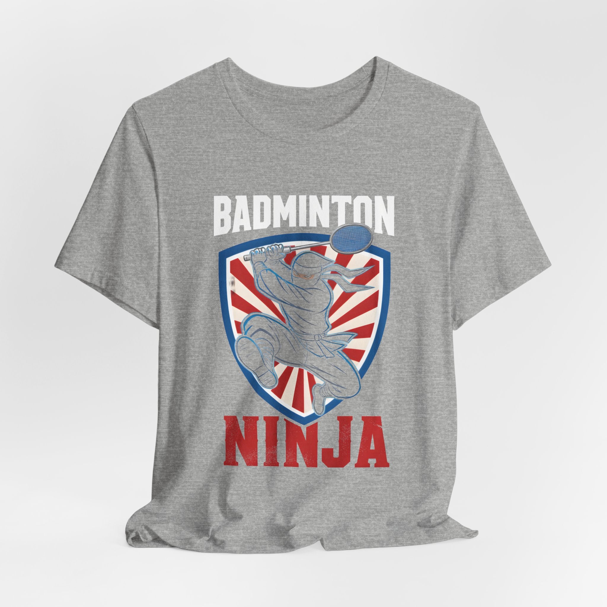 Ninja Shield Tee — Retro Martial Arts Graphic T-Shirt