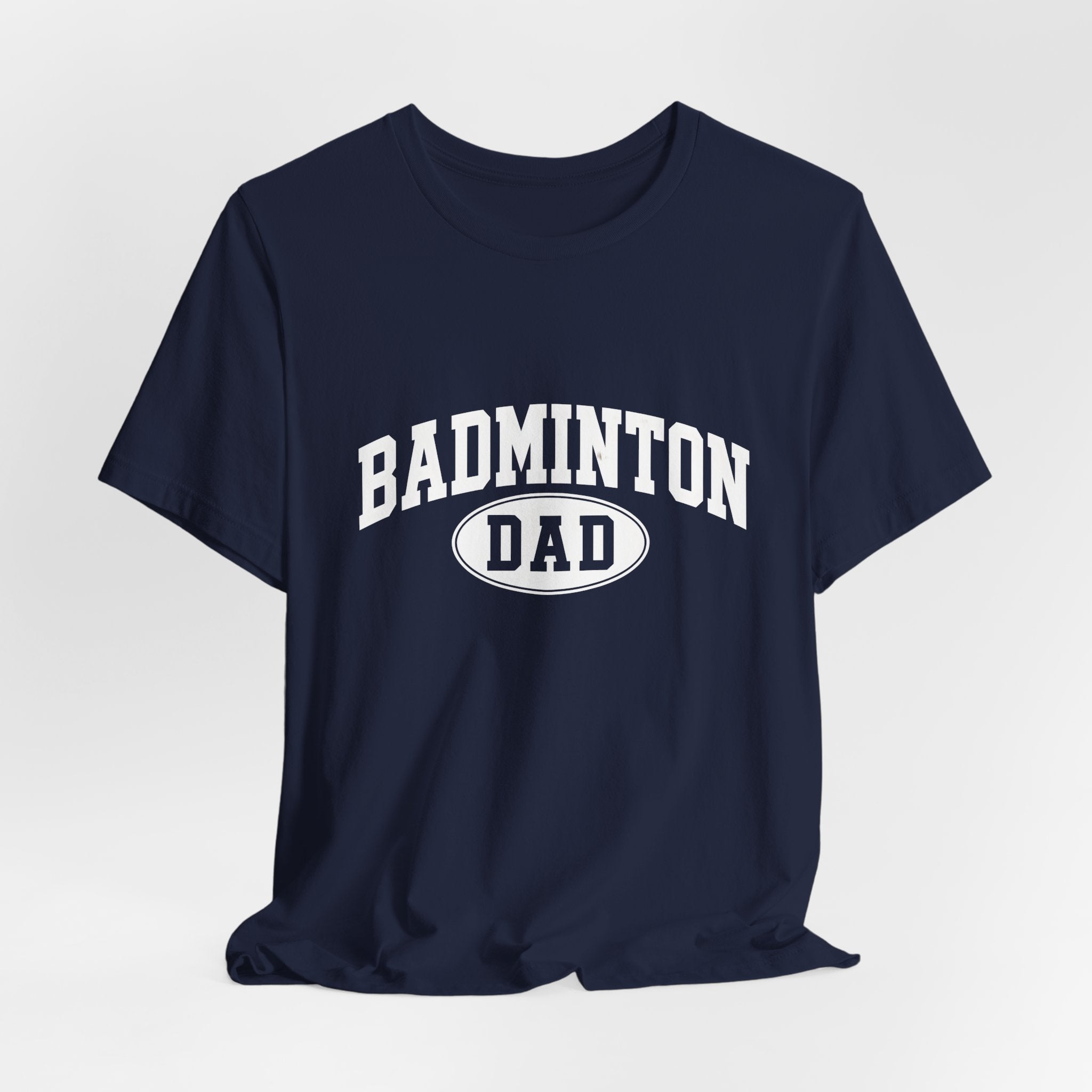 Badminton Dad T-Shirt — Vintage Athletic Dad Tee
