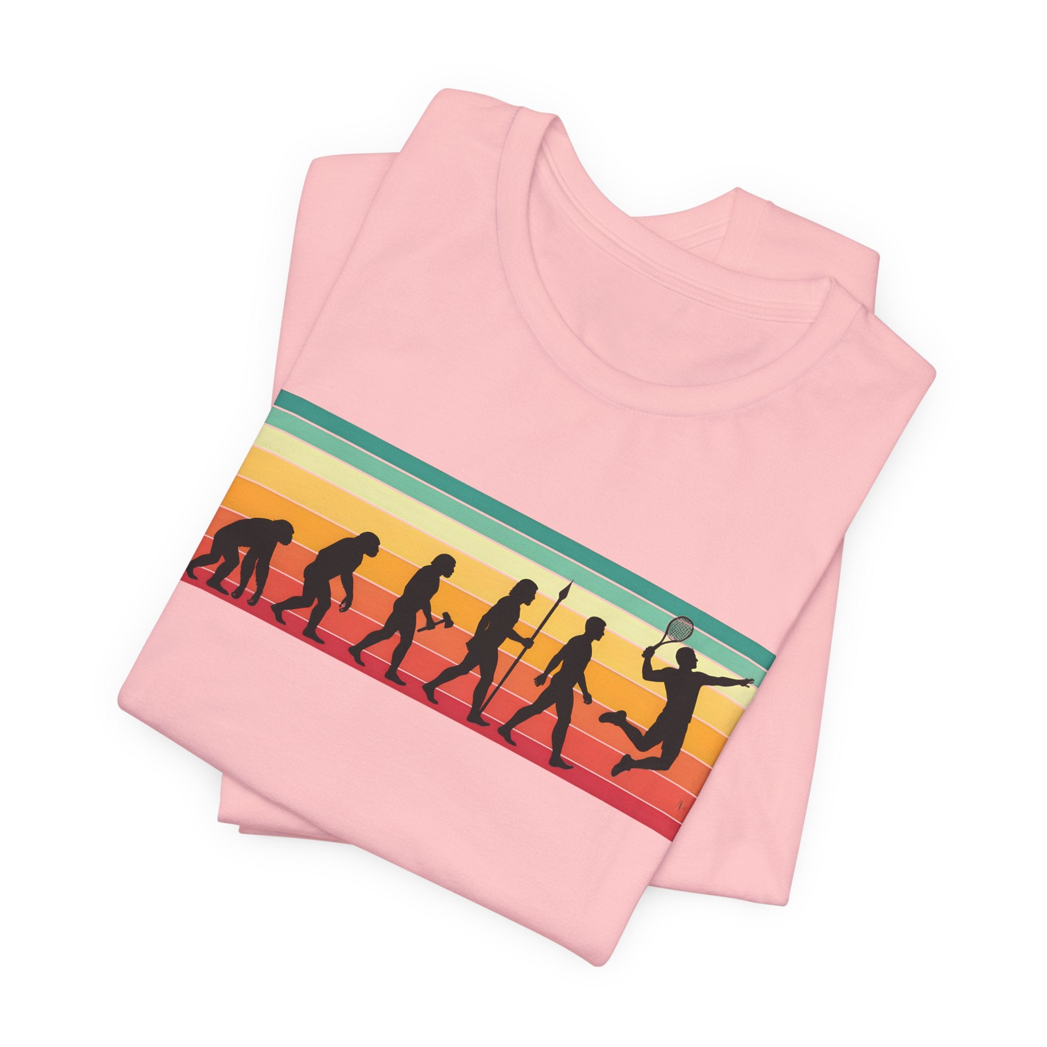 Skate Evolution T-Shirt — Retro Sunset Skateboarder Graphic Tee