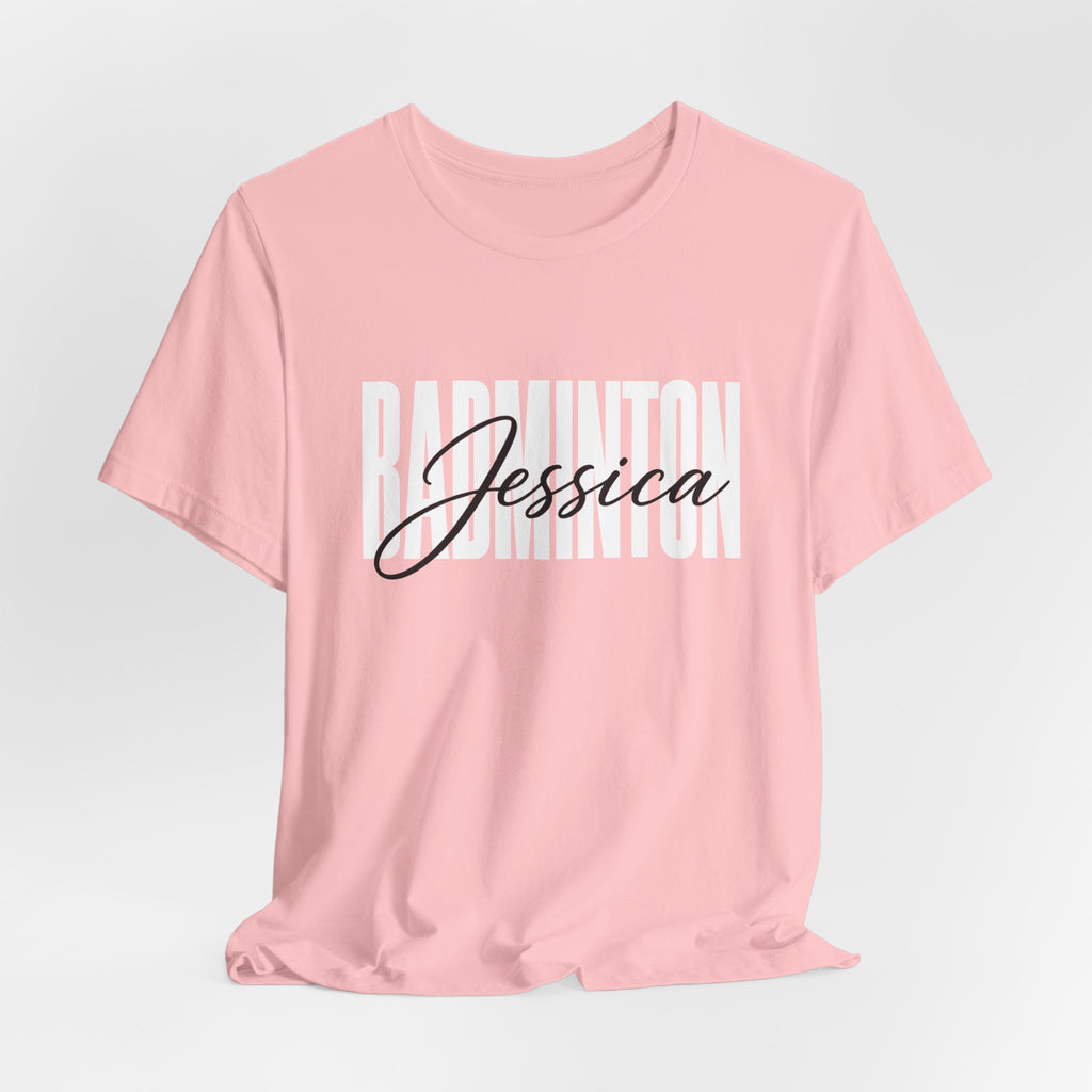 Personalized Name Tee – "Jessica" Script Women's Casual T‑Shirt