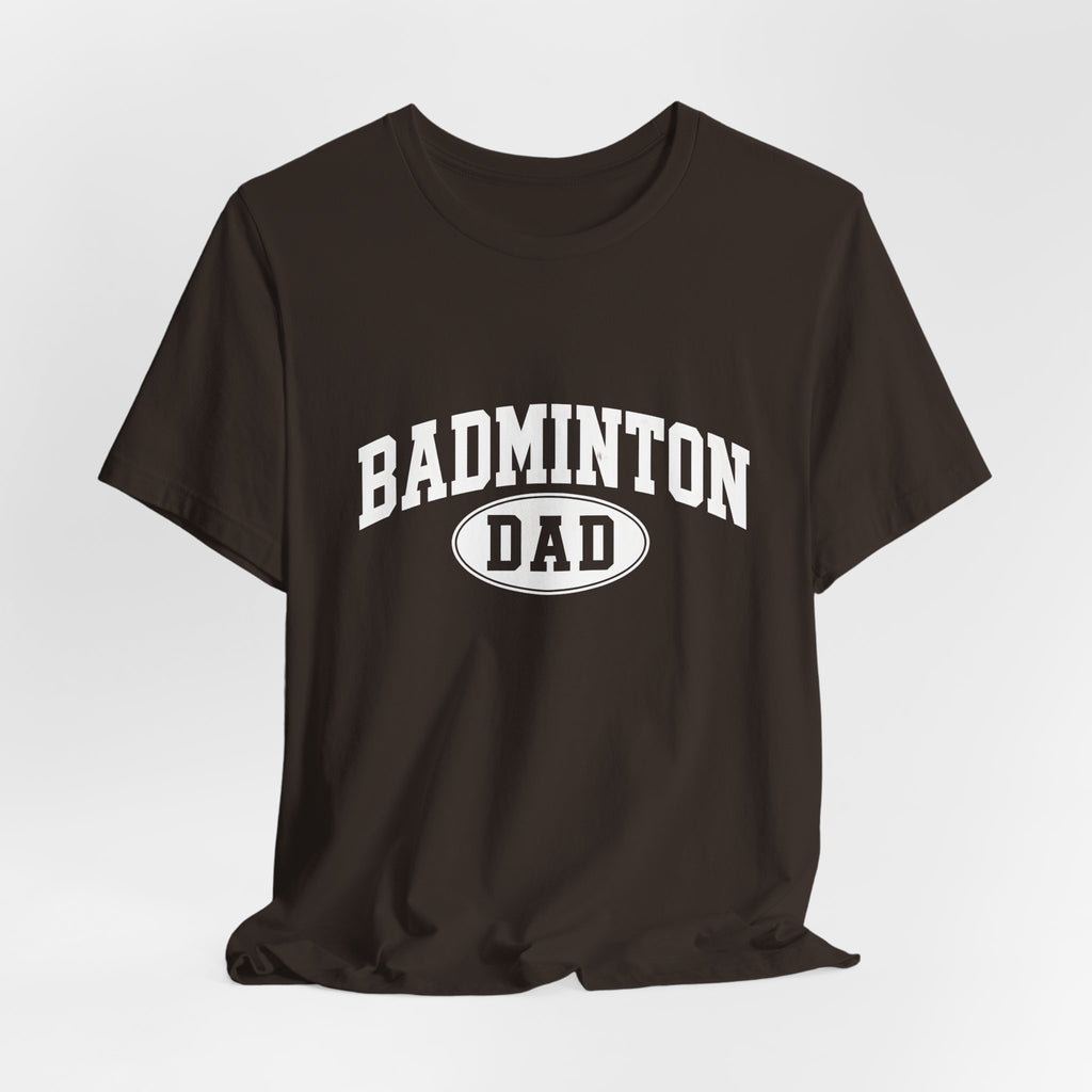 Badminton Dad T-Shirt — Vintage Athletic Dad Tee