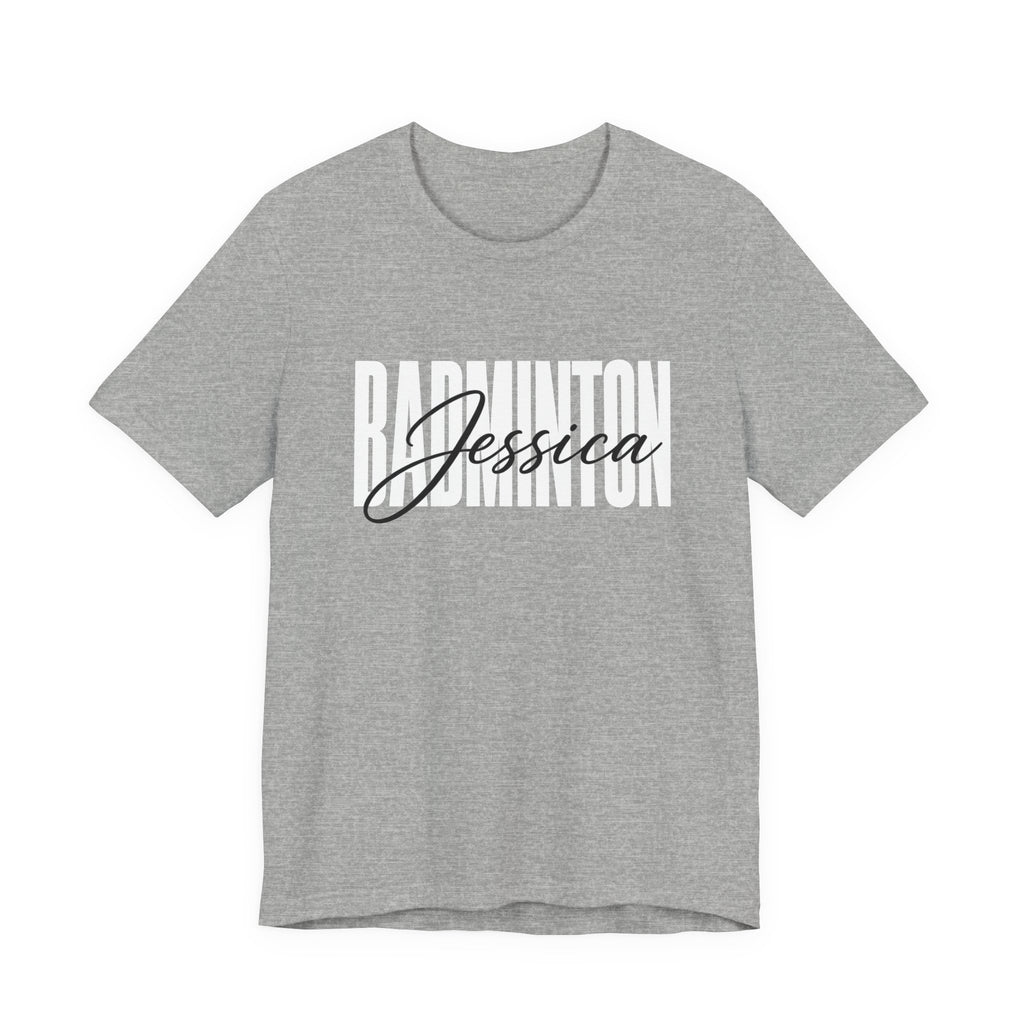 Personalized Name Tee – "Jessica" Script Women's Casual T‑Shirt