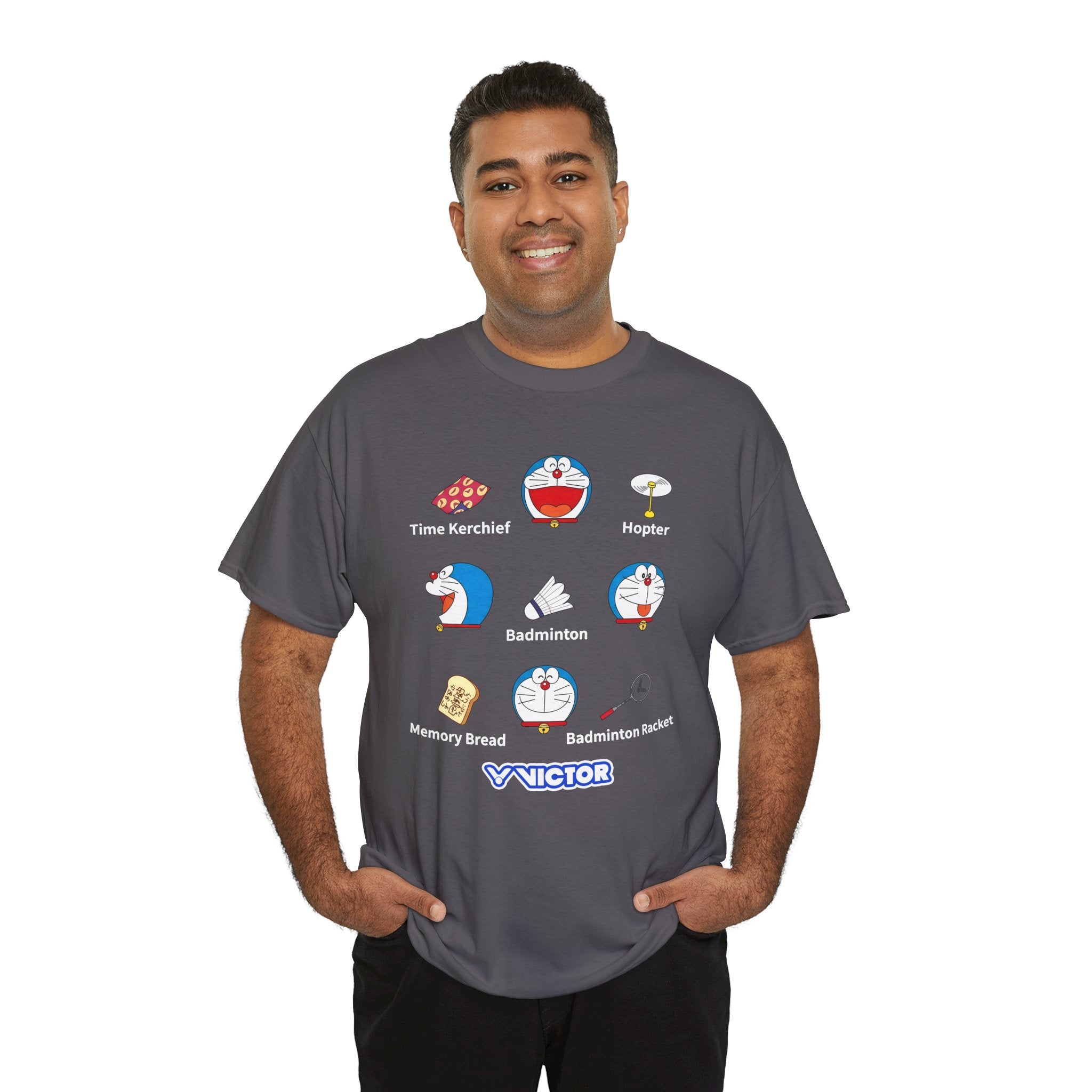 Doraemon Badminton T-Shirt