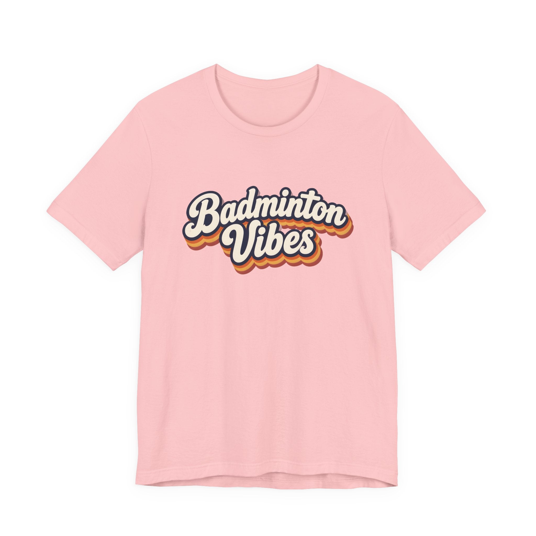 Badminton Vibes T‑Shirt — Retro Sport Graphic Tee
