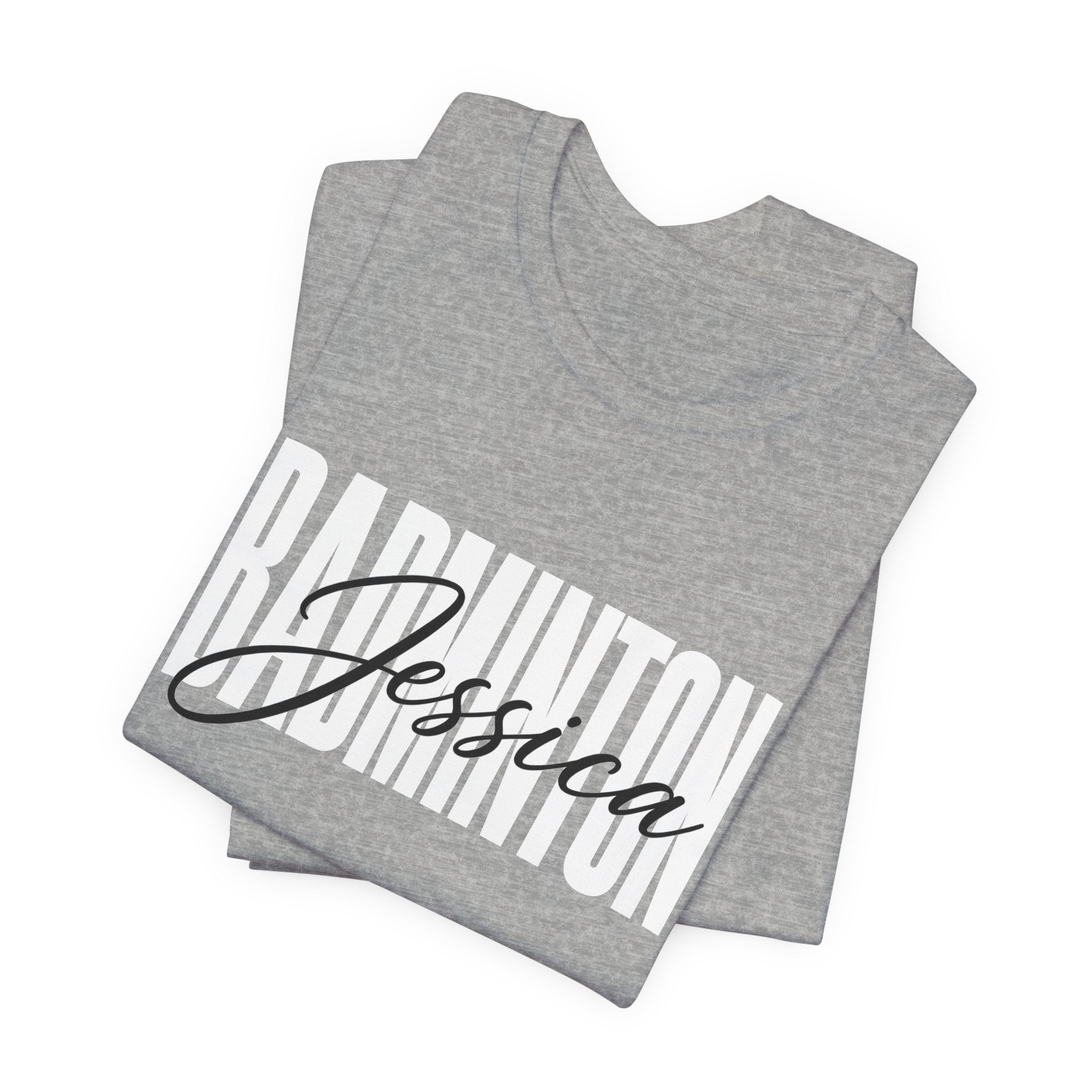 Personalized Name Tee – "Jessica" Script Women's Casual T‑Shirt