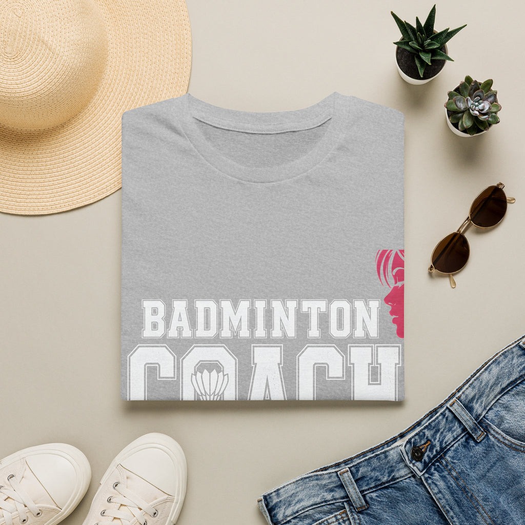 Badminton Coach T-Shirt — 'Badminton Coach Bill' Athletic Tee for Coaches & Players