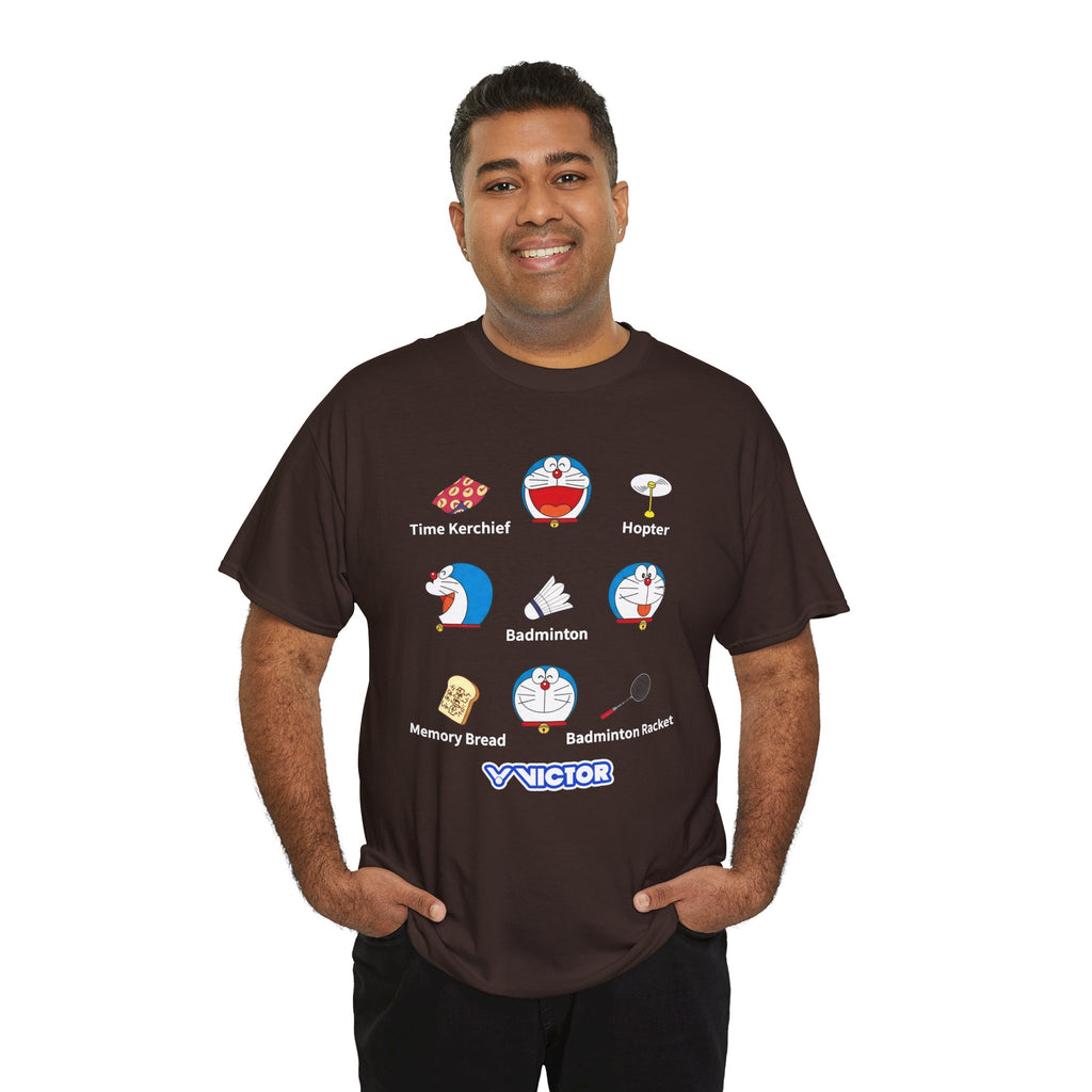 Doraemon Badminton T-Shirt