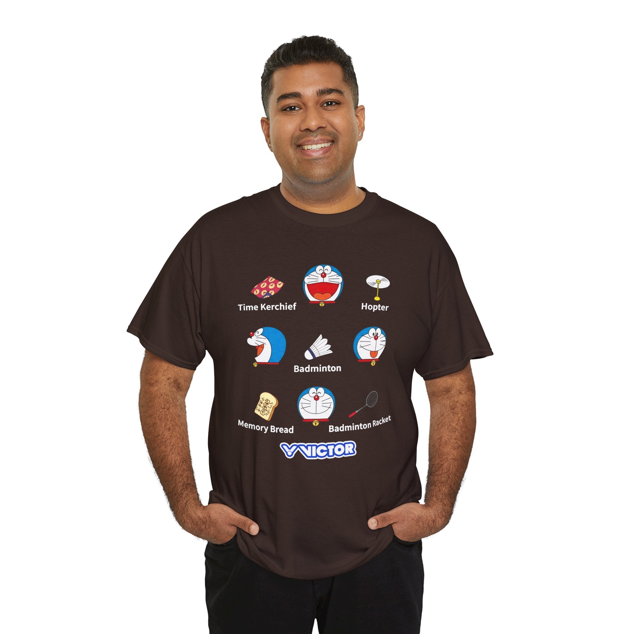 Doraemon Badminton T-Shirt