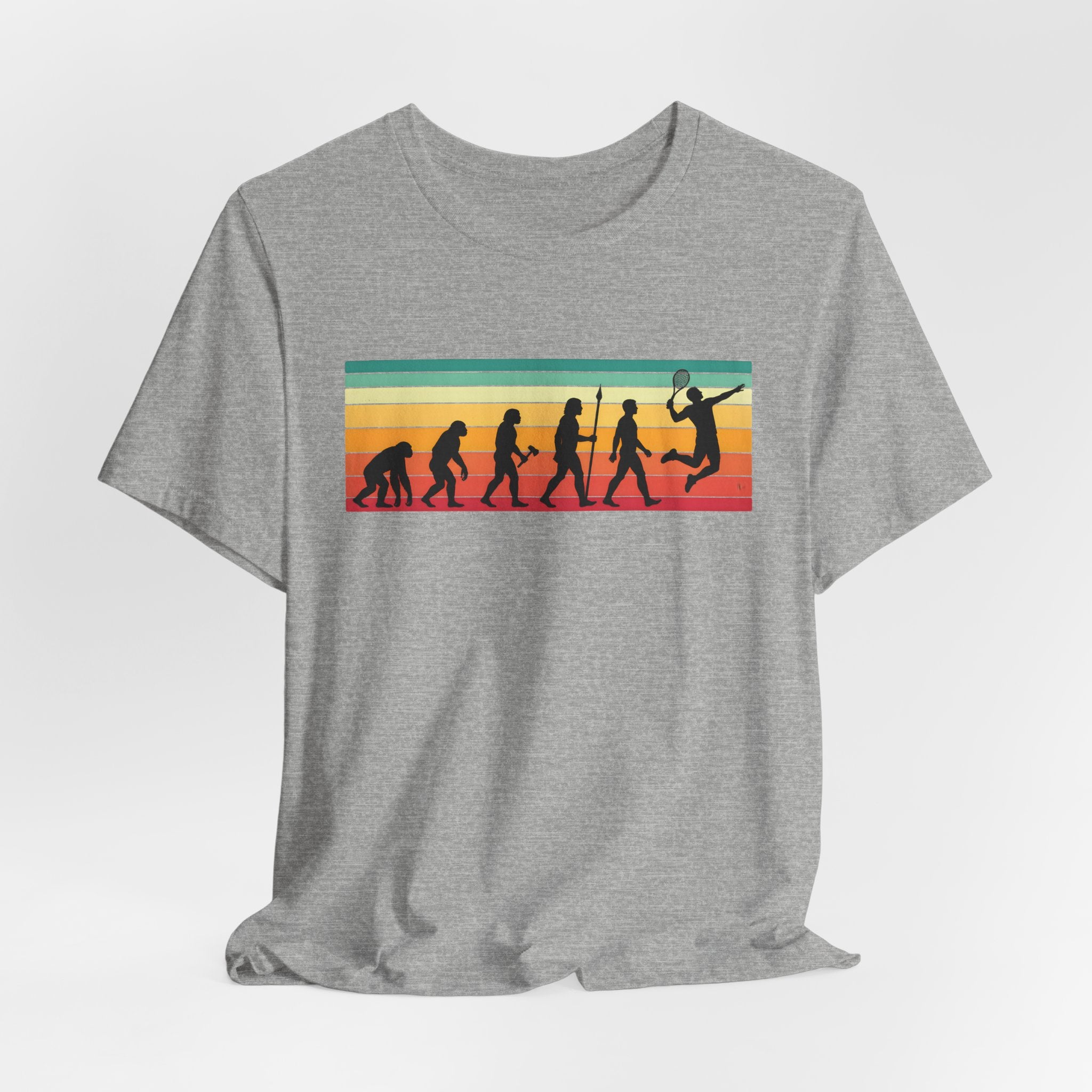 Skate Evolution T-Shirt — Retro Sunset Skateboarder Graphic Tee