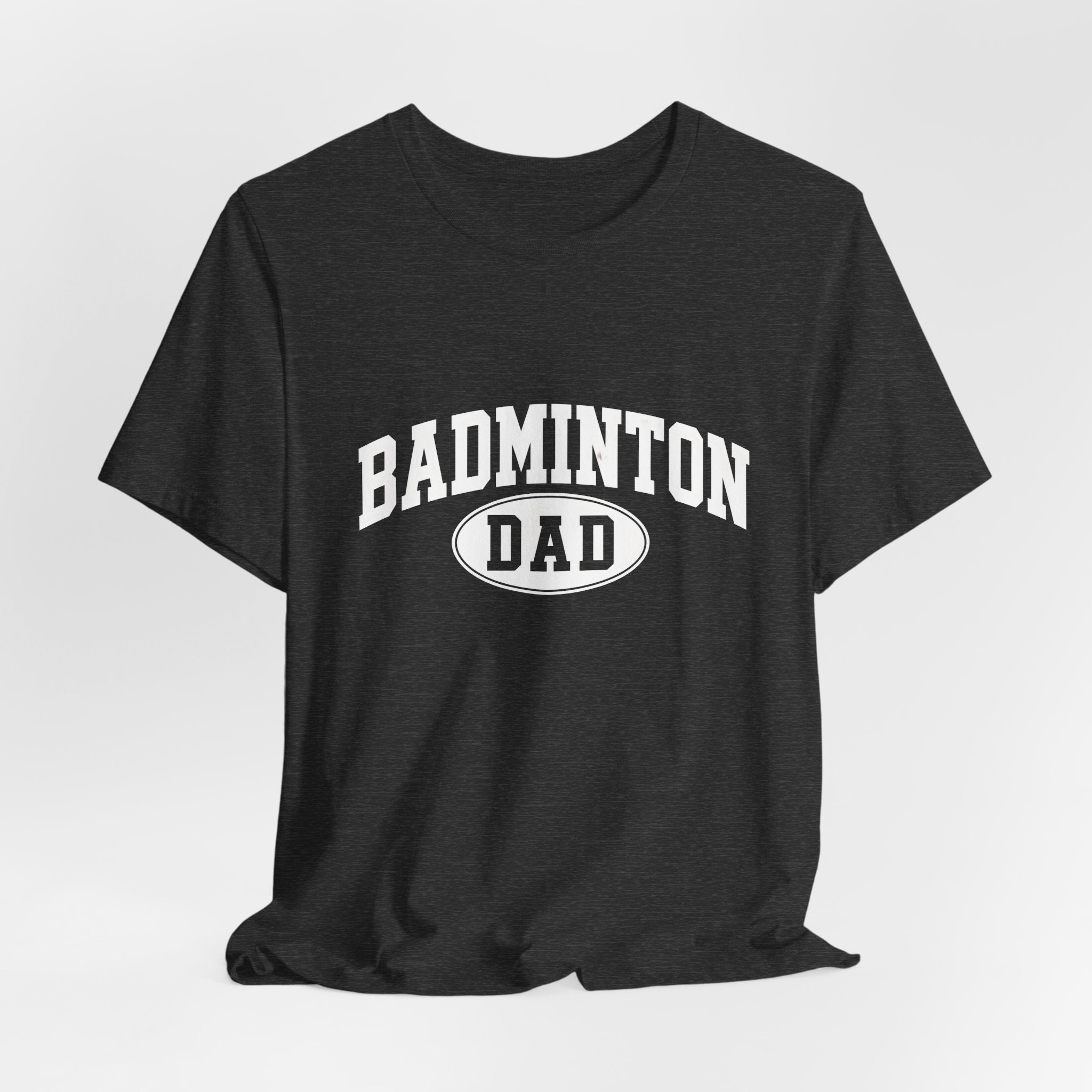 Badminton Dad T-Shirt — Vintage Athletic Dad Tee