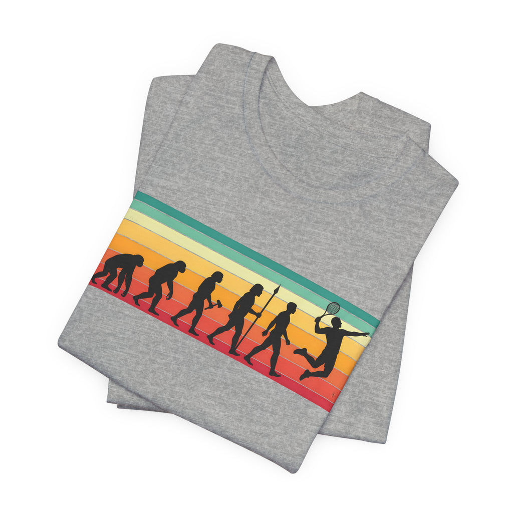 Skate Evolution T-Shirt — Retro Sunset Skateboarder Graphic Tee
