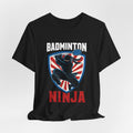 Ninja Shield Tee — Retro Martial Arts Graphic T-Shirt