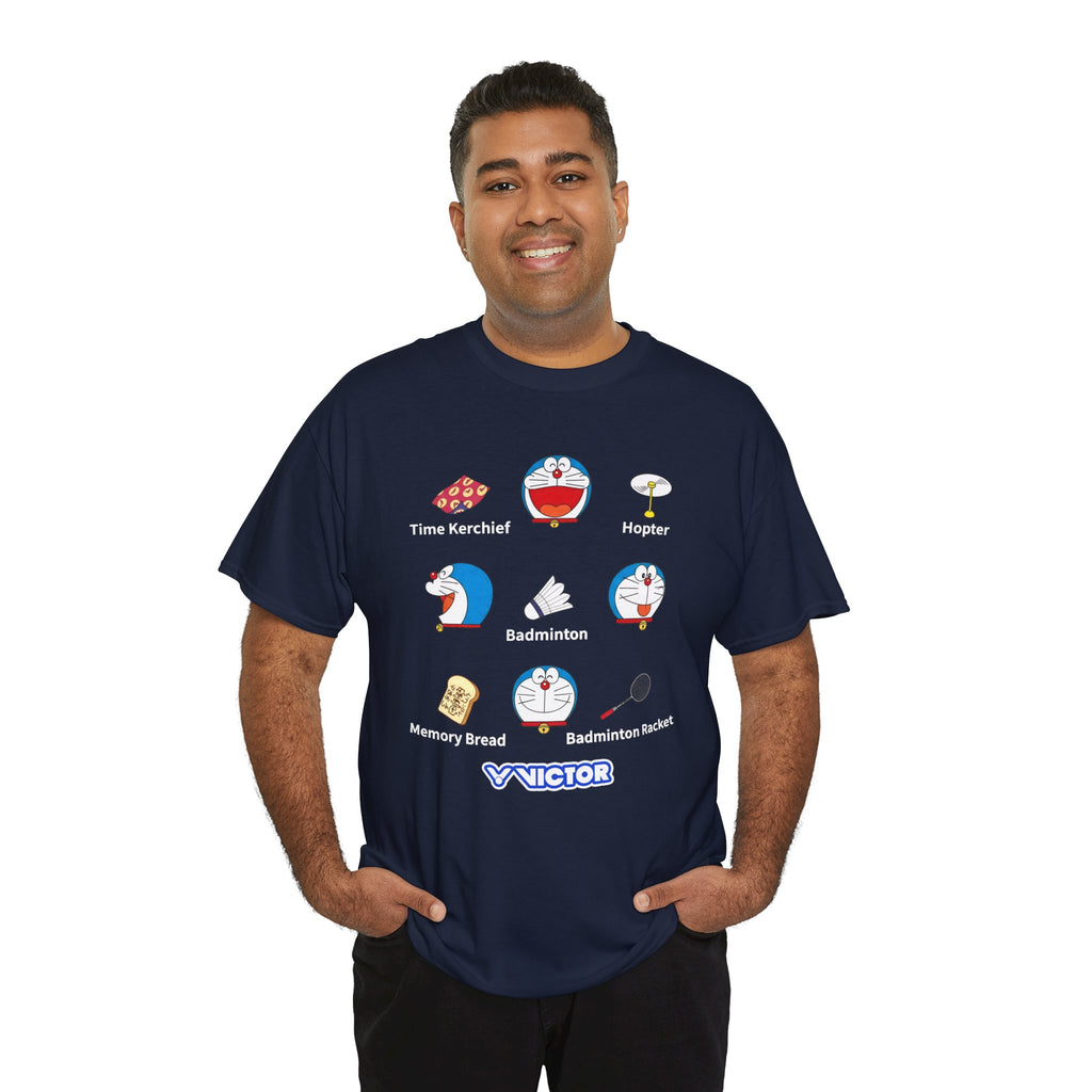 Doraemon Badminton T-Shirt
