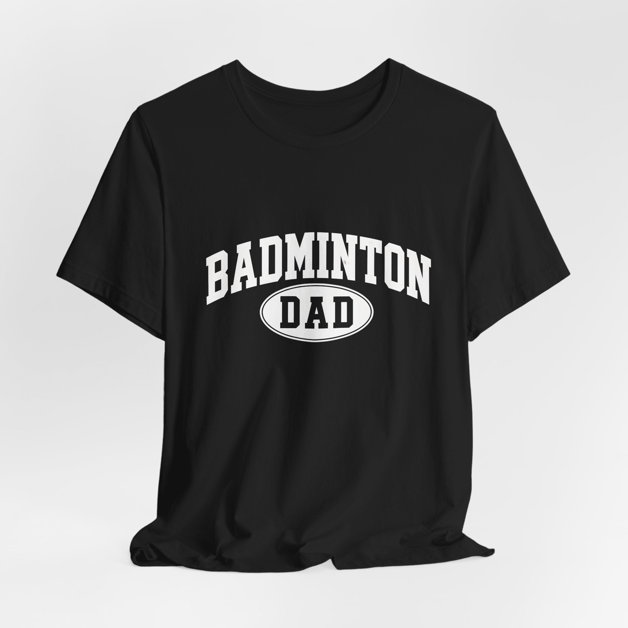 Badminton Dad T-Shirt — Vintage Athletic Dad Tee