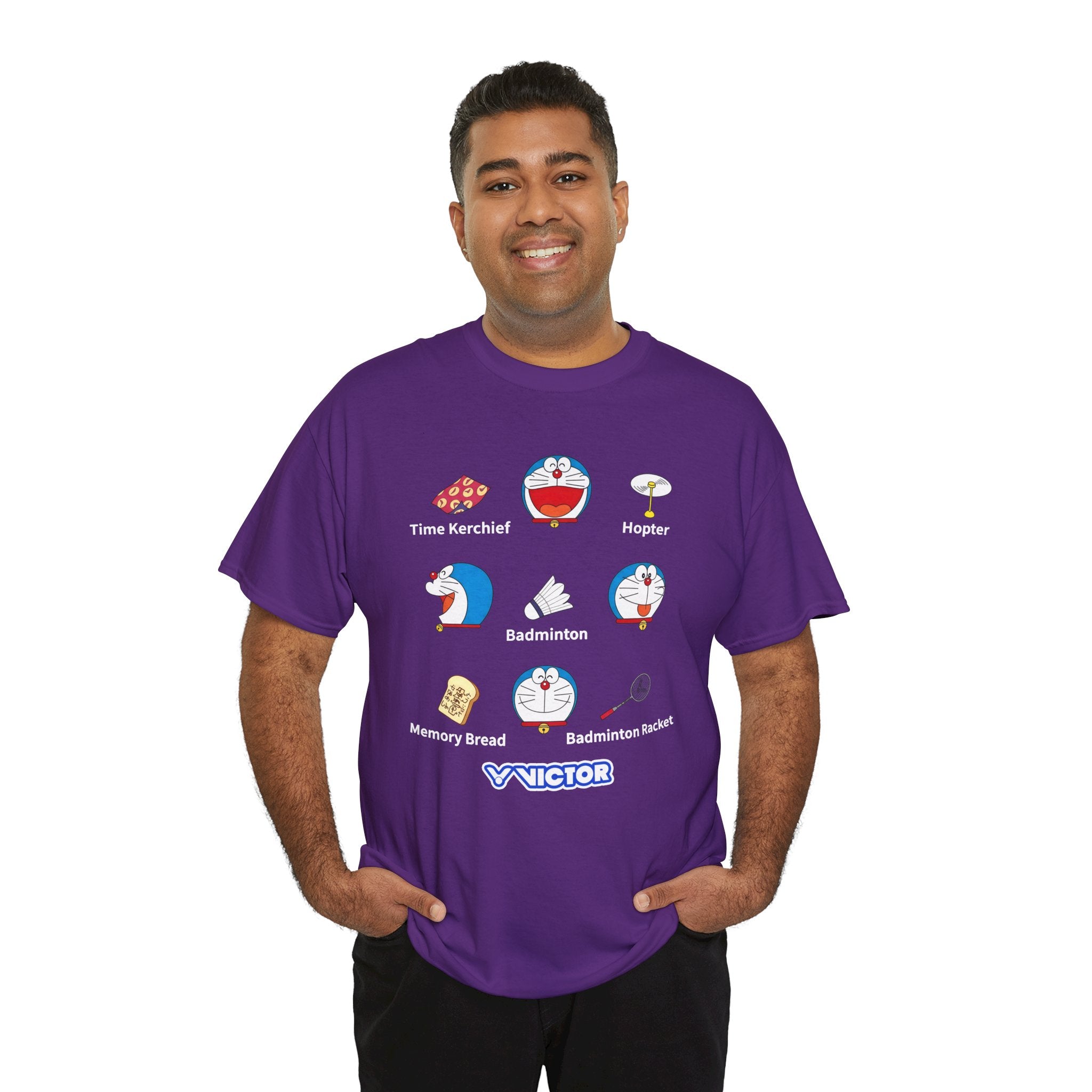 Doraemon Badminton T-Shirt