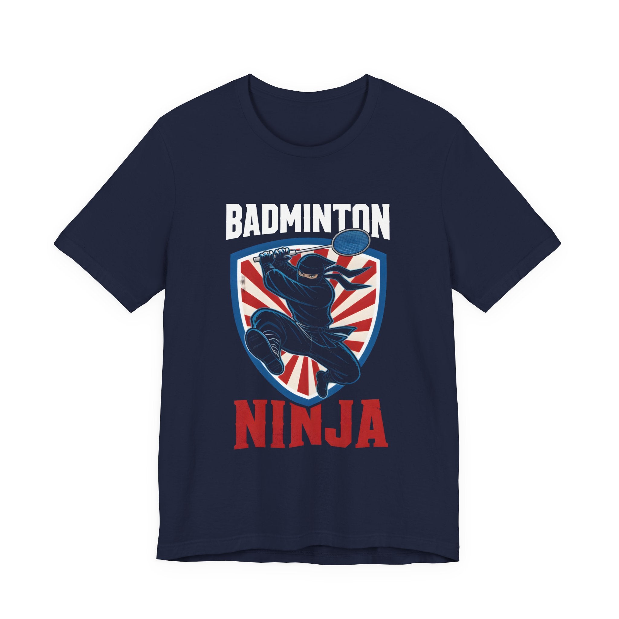 Ninja Shield Tee — Retro Martial Arts Graphic T-Shirt
