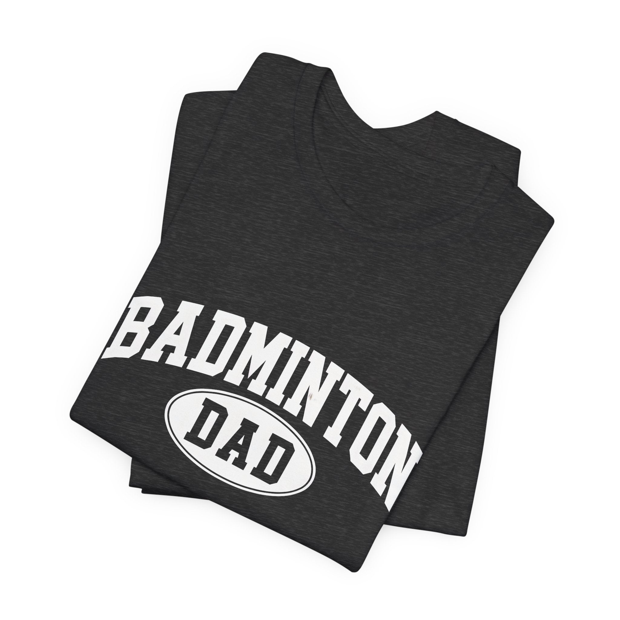 Badminton Dad T-Shirt — Vintage Athletic Dad Tee