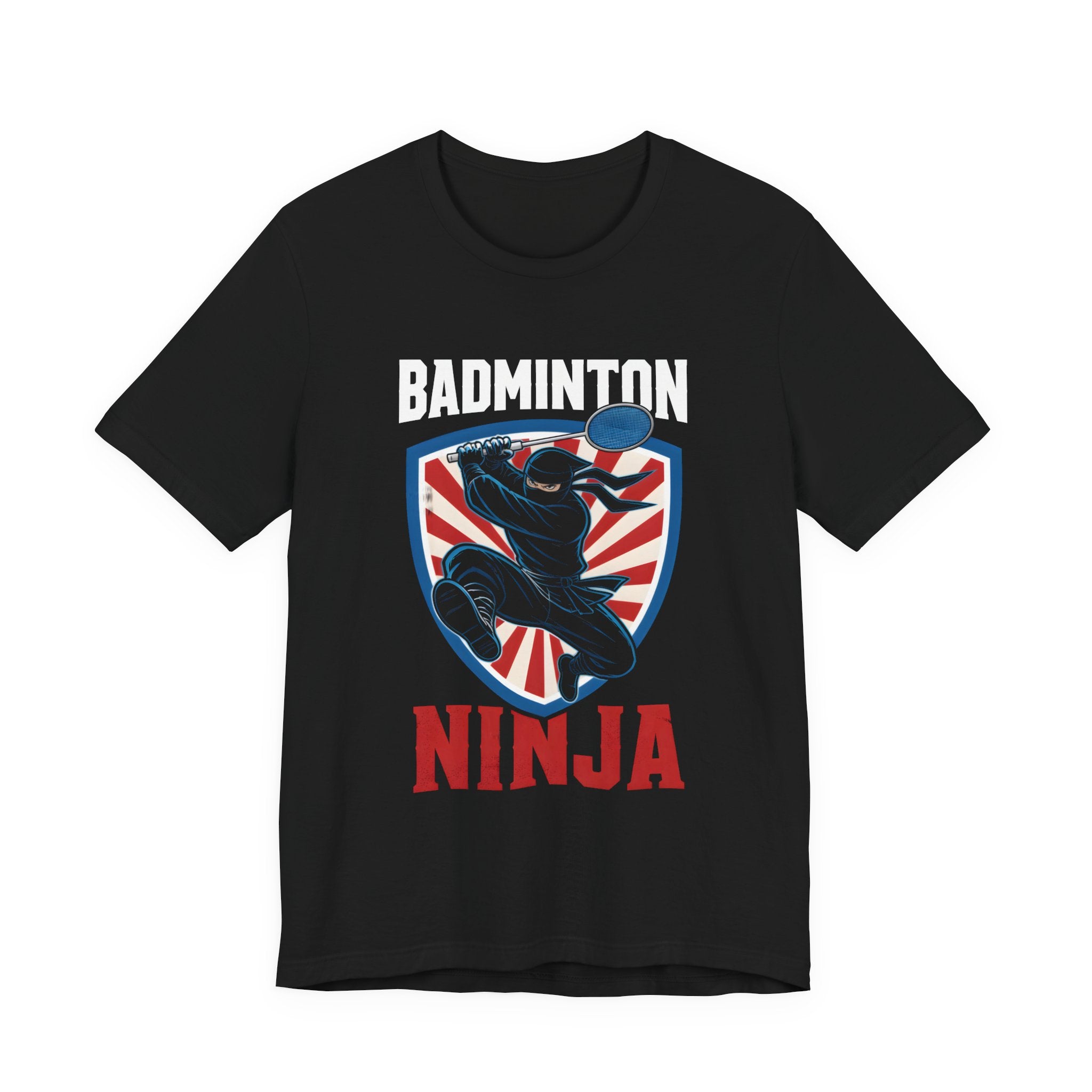 Ninja Shield Tee — Retro Martial Arts Graphic T-Shirt