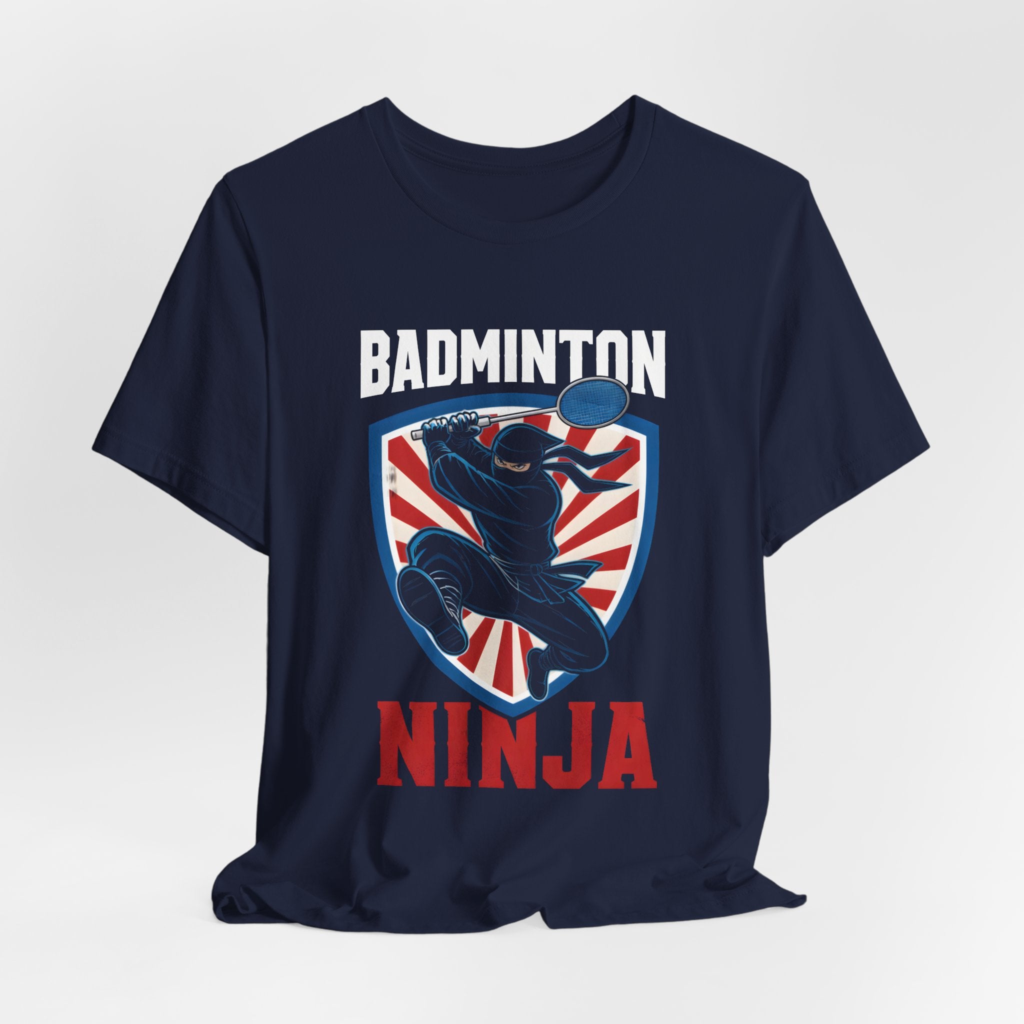 Ninja Shield Tee — Retro Martial Arts Graphic T-Shirt