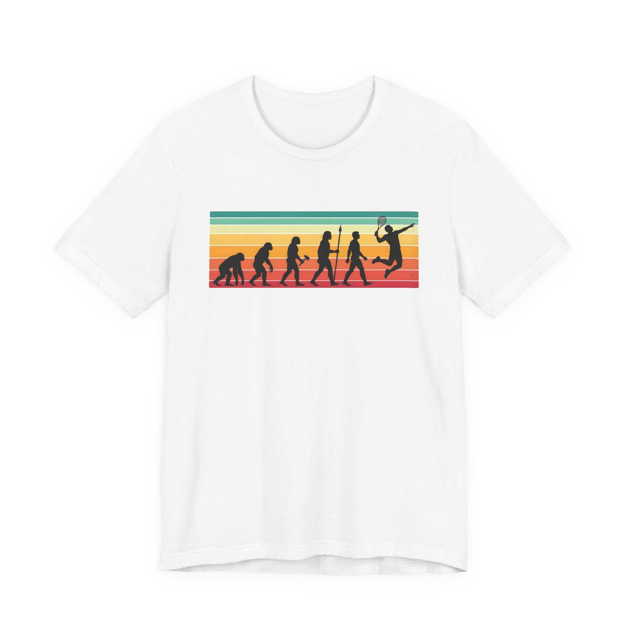 Skate Evolution T-Shirt — Retro Sunset Skateboarder Graphic Tee