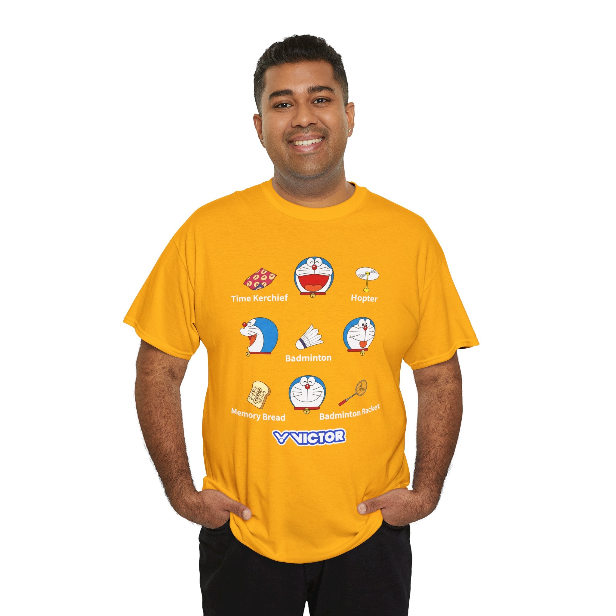 Doraemon Badminton T-Shirt