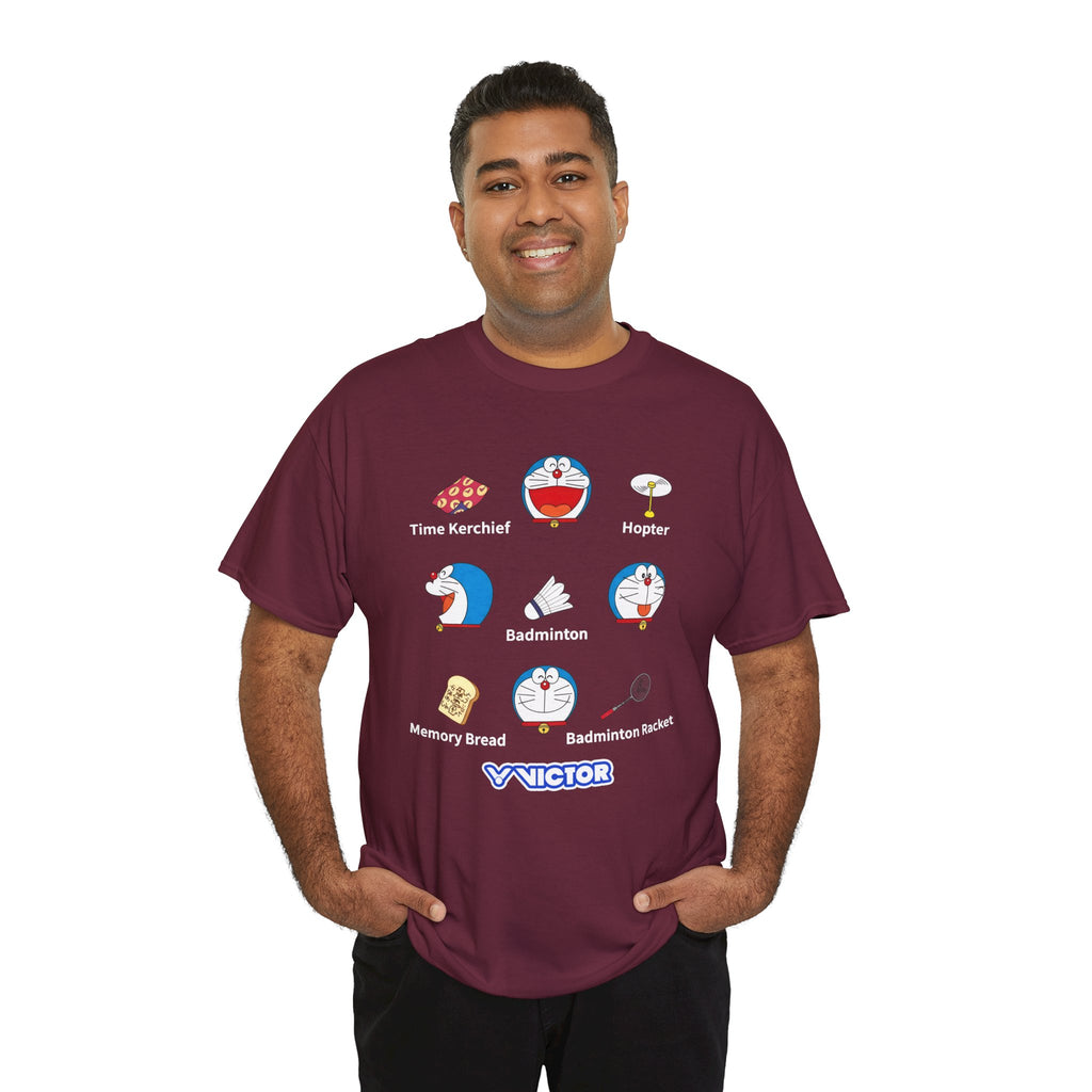 Doraemon Badminton T-Shirt