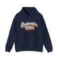 Badminton Vibes Hoodie — Retro Sports Pullover for Players & Fans