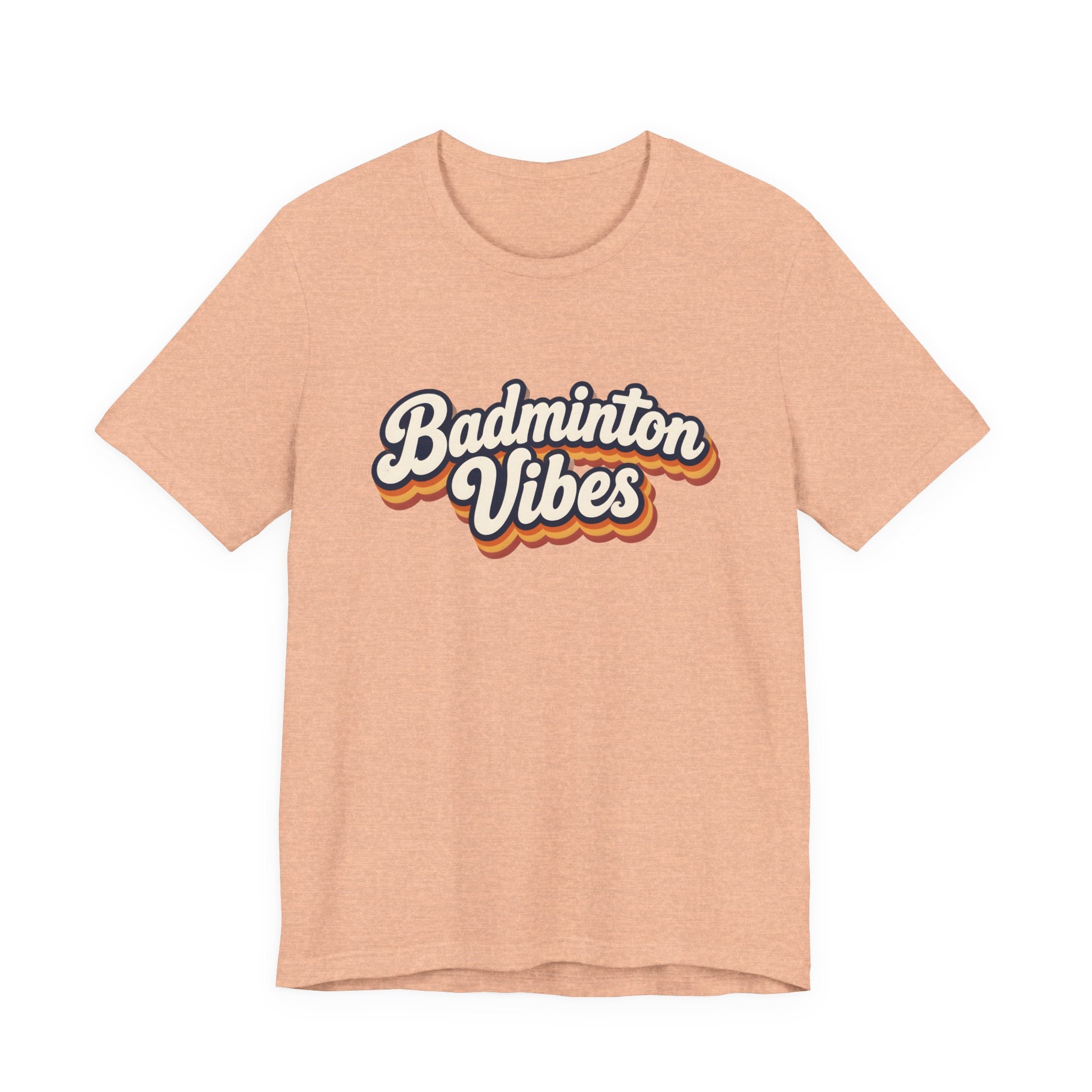 Badminton Vibes T‑Shirt — Retro Sport Graphic Tee
