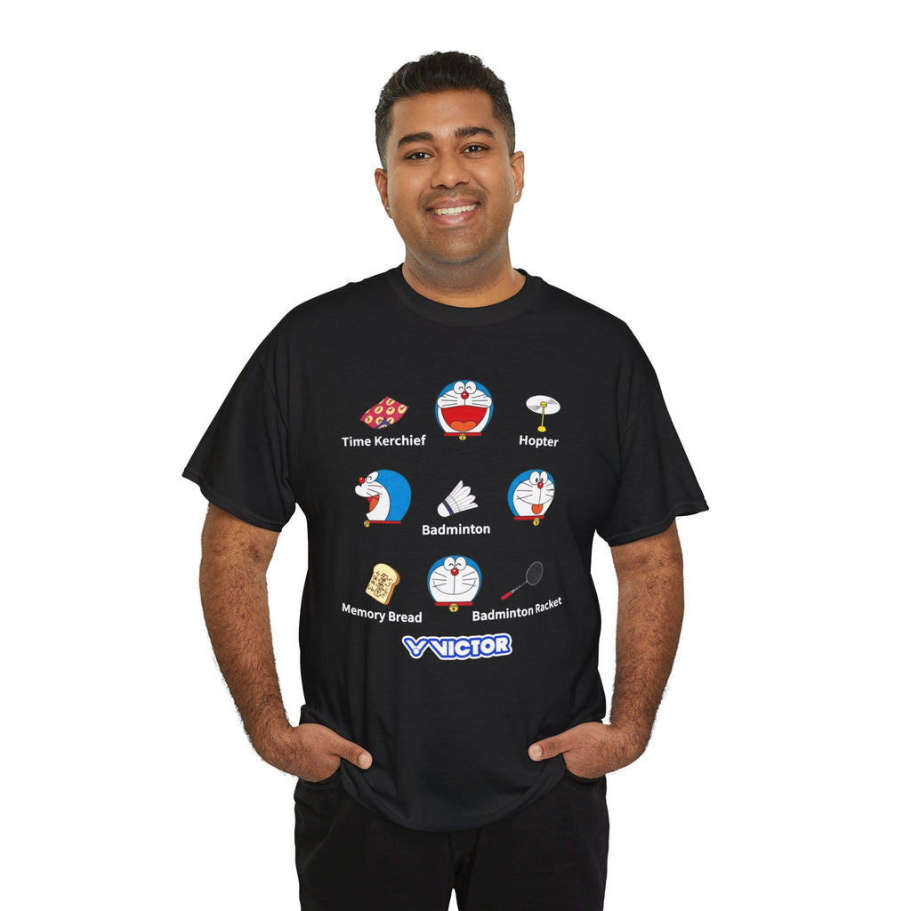 Doraemon Badminton T-Shirt